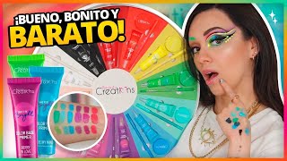 DE LO MEJOR QUE HE PROBADO PREBASES PINTURAS Y DELINEADORES EN TONOS FANTASÍA  BEAUTY CREATIONS [upl. by Seta560]