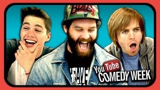 YouTubers React to Try to Watch This Without Laughing or Grinning [upl. by Ahsena]