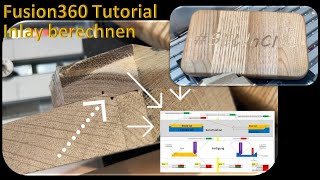 Inlay  Intarsien mit Fusion360 Tutorial CNCUnikate veraltet [upl. by Kurtzman157]