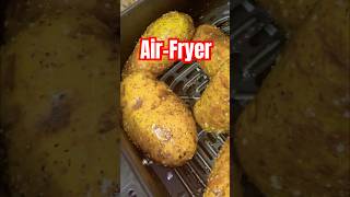 Baked Potatoes in the AirFryer shorts airfryer bakedpotato [upl. by Yager]