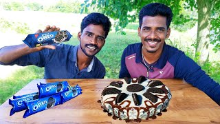 Home Made OREO CAKE  Oreo Cake செய்வது எப்படி  Oreo Cake Recipe  MrVillage Vaathi [upl. by Susej98]