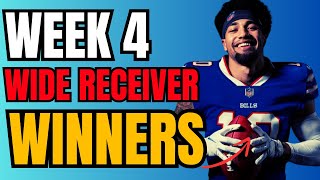 These Wide Receivers Will DOMINATE Week 4 Fantasy Football  DO NOT BENCH These Players in Week 4 [upl. by Cheke]