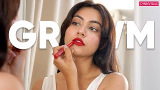 Reem Shaikhs Quick GoTo Makeup Routine  GRWM  Reem Shaikh  Pinkvilla grwm makeup [upl. by Rahsab]