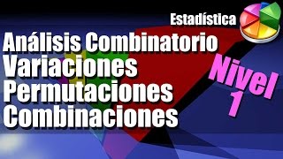 Variaciones Combinaciones Permutaciones Ejercicios Resueltos Nivel 1 [upl. by Caplan689]