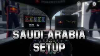 Monoposto  Jeddah Setup  Realistic Settings [upl. by Ahseital]