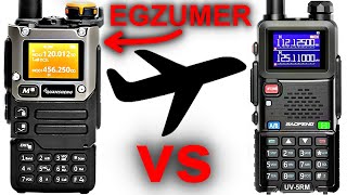 QUANSHENG UVK5Egzumer vs BAOFENG UV5RM AIRBAND [upl. by Vona]