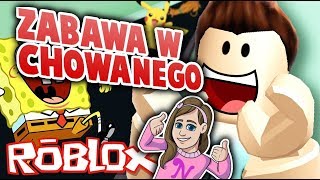 ZABAWA W CHOWANEGO Z TATĄ JESTEŚMY SpongeBob ROBLOX [upl. by Joshia]