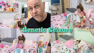 Seizure As It Happened  When The Brain Goes Offline  Genetic TonicClonic Seizures 22q [upl. by Traver285]