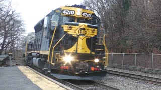 NJ Transit Erie Unit on Former Erie Trackage [upl. by Kasper150]