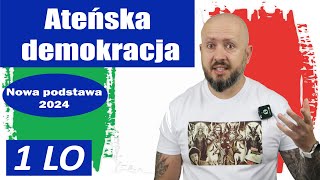 LO klasa 1 Ateńska demokracja Ateny jako potęga morska [upl. by Annahsor6]