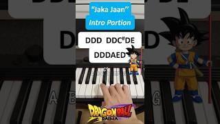 How to Play Jaka Jaan INTRO Simple Piano Tutorial dragonballdaima piano pianotutorial ドラゴンボール [upl. by Llenral]