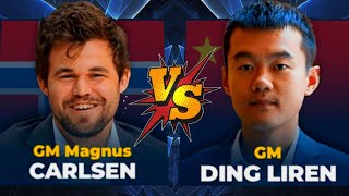 The Champions Pride 🤜🤛 Magnus Carlsen Beat Ding Liren  Chess World Championship [upl. by Tinor]