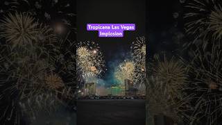 Live view implosion of Tropicana Las Vegas [upl. by Niriam]