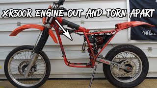 Honda XR500R Lost Compression The Day I Sold It  Top End Tear Down And Diagnosis [upl. by Odraode]