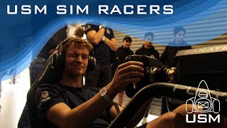 USM23 Sim Racers interview [upl. by Ecinreb438]