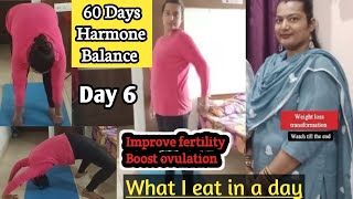 Day 6 of 60 Days Harmone Balance amp Boost Ovulation  Better fertility  Healthy food jaatnipunjabi [upl. by Attelrac]