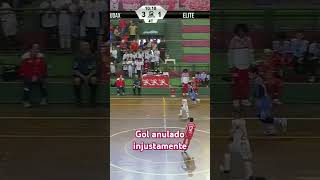 Campeonato Paulista 2024 22° Rodada Audax X Elite gol anulado futsal goleiro var chamaovar [upl. by Vinn]