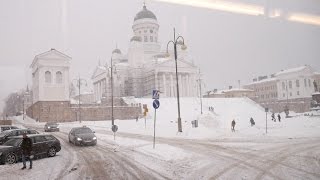 Winter in Helsinki Finland [upl. by Tinor]