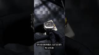 TSAR BOMBA Watch for Men Luxury Brand Tonneau Design [upl. by Uttica]