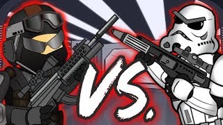 BATTLEFIELD VS BATTLEFRONT [upl. by Ecyob]