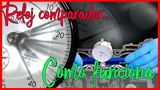 RELOJ COMPARADOR 🚗 nonio ⏳ Cómo leerlo aplicaciones y 📏 cuadrante ⌚ metrologia basica [upl. by Turnbull149]