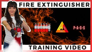 Free Fire Extinguisher Training Video  OSHA  Updated for 2023 [upl. by Ecurb]