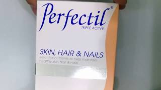 Perfectil hair skin nails vitabiotics بيرفيكتيل [upl. by Rodger]