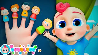 Finger Family Learn Colors Version MORE  Bubbleee Nursery Rhymes and Kids Songs [upl. by Georas]