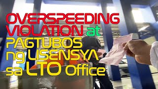 Overspeeding Violation at ang Pagtubos ng Lisensya sa LTO [upl. by Lundin197]