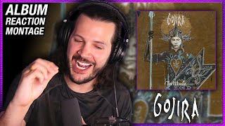 BETTER THAN MAGMA  Gojira quotFortitudequot  ALBUM REACTION MONTAGE [upl. by Tonjes]