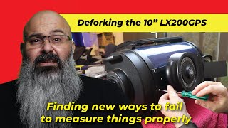 Ep 046  Deforking the Meade 10inch LX200GPS SCT [upl. by Pouncey420]