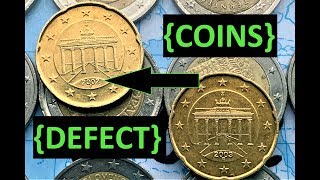 Germany 20 Cent 2002 2003 Defect coins RARE2 Euro 33000000 [upl. by Halsy641]