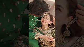 Hania Amir 🥰 haniaamir beautifulgirls haseena lollywood pakistan bride shorts [upl. by Heuser]