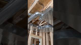 Hvac  Duct work in new build [upl. by Hillie]