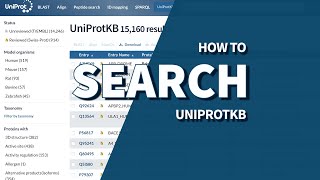 How to search UniProtKB [upl. by Gerardo]