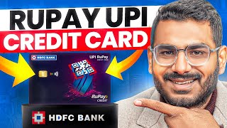 HDFC Bank Rupay UPI Credit Card 2024 [upl. by Pry]