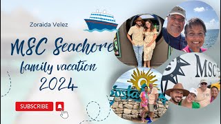 Mis vacaciones en msccruises Seashore Noviembre 2024 [upl. by Grissel]