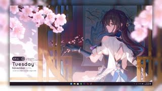 Designing a Desktop Theme for Honkai Star Rail [upl. by Maya727]