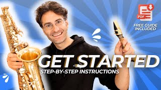 The Complete Saxophone Lesson for Total Beginners includes free PDF guide [upl. by Giacamo]