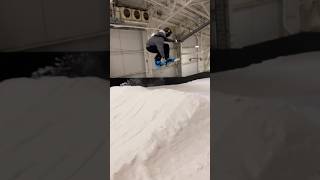 Big snow indoor day👍 snow snowboarding indoor winter cold americandream bigsnow [upl. by Agnimod]