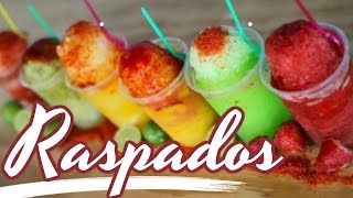 🍨 Como hacer jarabes o mieles para raspados receta  GRANIZADOS Sorbetes CASEROS en MINUTOS [upl. by Amity231]