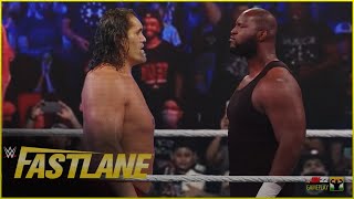 The Great Khali vs Omos  Falls Count Anywhere Match  WWE Fastlane 2023 [upl. by Einot815]