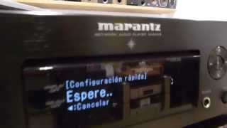 Reproductor audio en Red Marantz NA6005 [upl. by Ahseal]