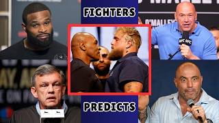 Fighters Predict Mike Tyson vs Jake Paul [upl. by Viguerie]