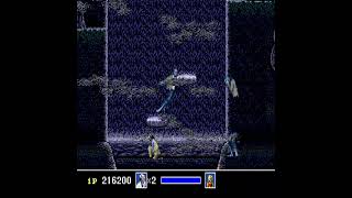 Gameplay snippet  Michael Jacksons Moonwalker  Zombie Boss  Mega drive Shorts [upl. by Amitaf]