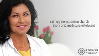 Leczenie chorób skóry dorosłych Iwona Szyk Medycyna estetyczna dermatologia [upl. by Neros]