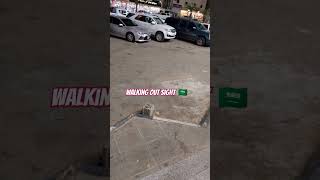 Walking outsight ksa 🇸🇦comedy middleast automobile middleeastlife [upl. by Yeblehs]