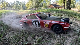 Kyosho Fazer Datsun 240Z Rally Car RAN GREAT [upl. by Halda]