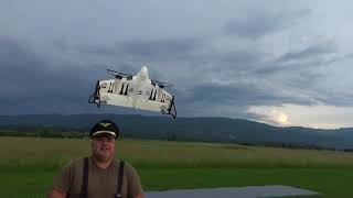 EFLITE XVert VTOL 504mm RTF Maiden flight and good tips [upl. by Heurlin]