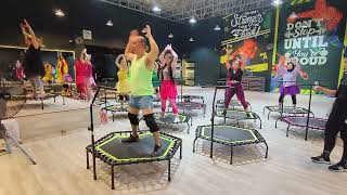 Warm up singkawang happy berkeringat olahraga sports dance trampolinedancefitness cardio [upl. by Lambart25]